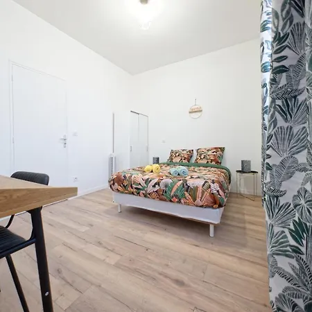 L'Azur - 3 Personnes - Bureau & Wifi Appartement Perpignan Buitenkant foto